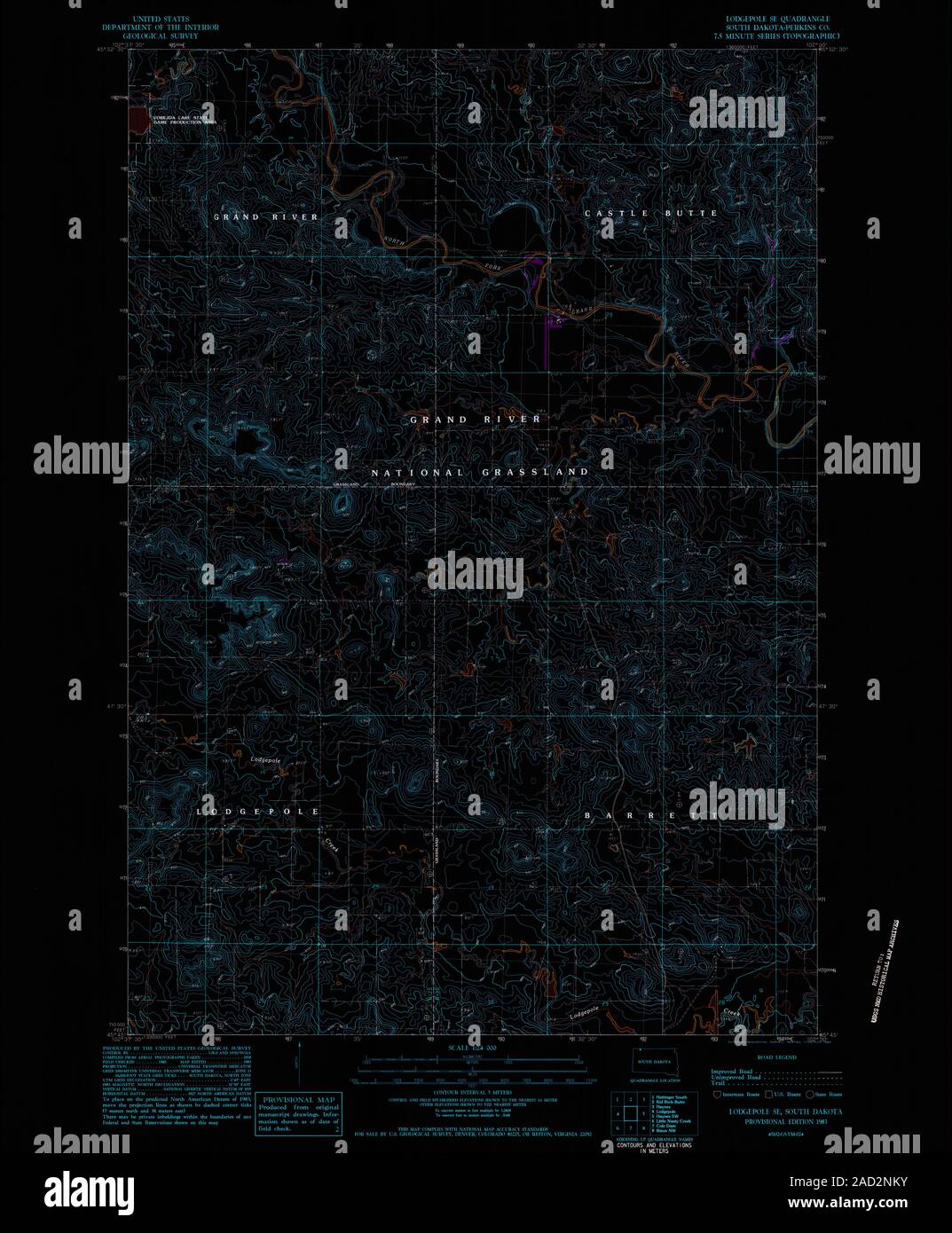 Lodgepole map hires stock photography and images Alamy