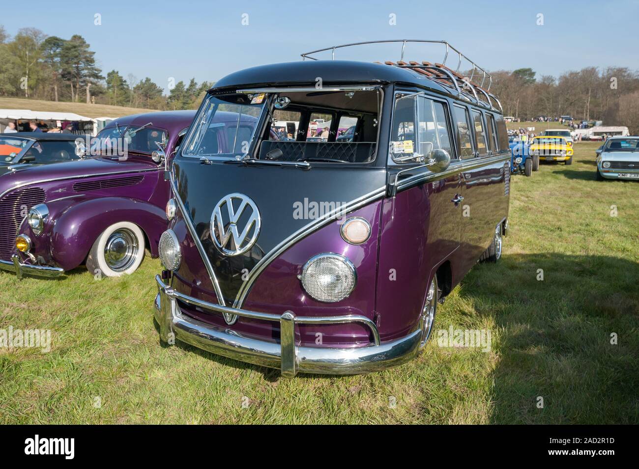 Purple vw sale camper van