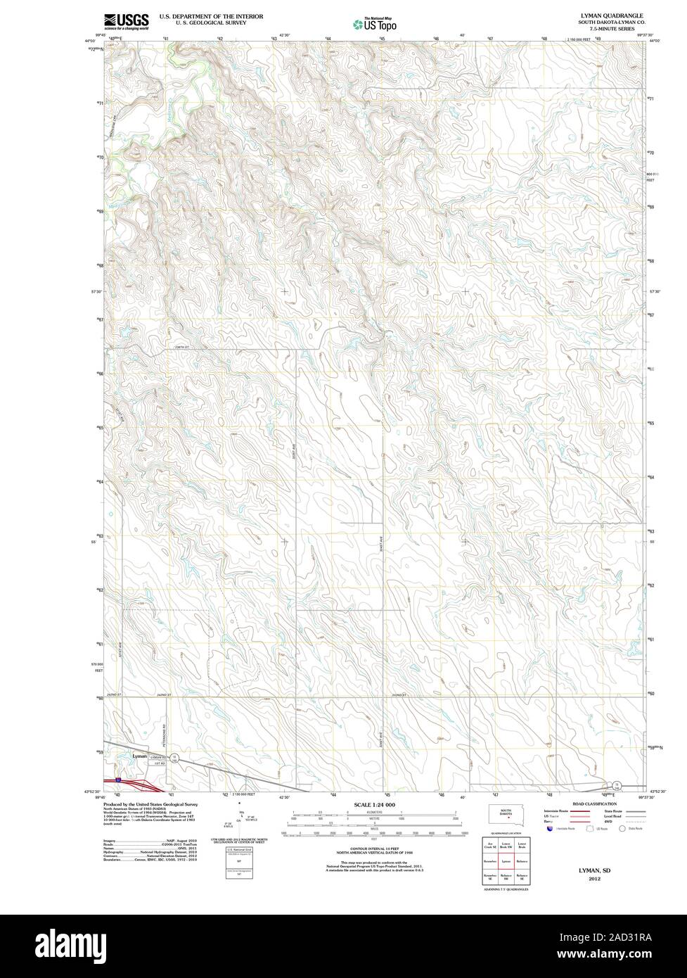 Map of lyman hires stock photography and images Alamy