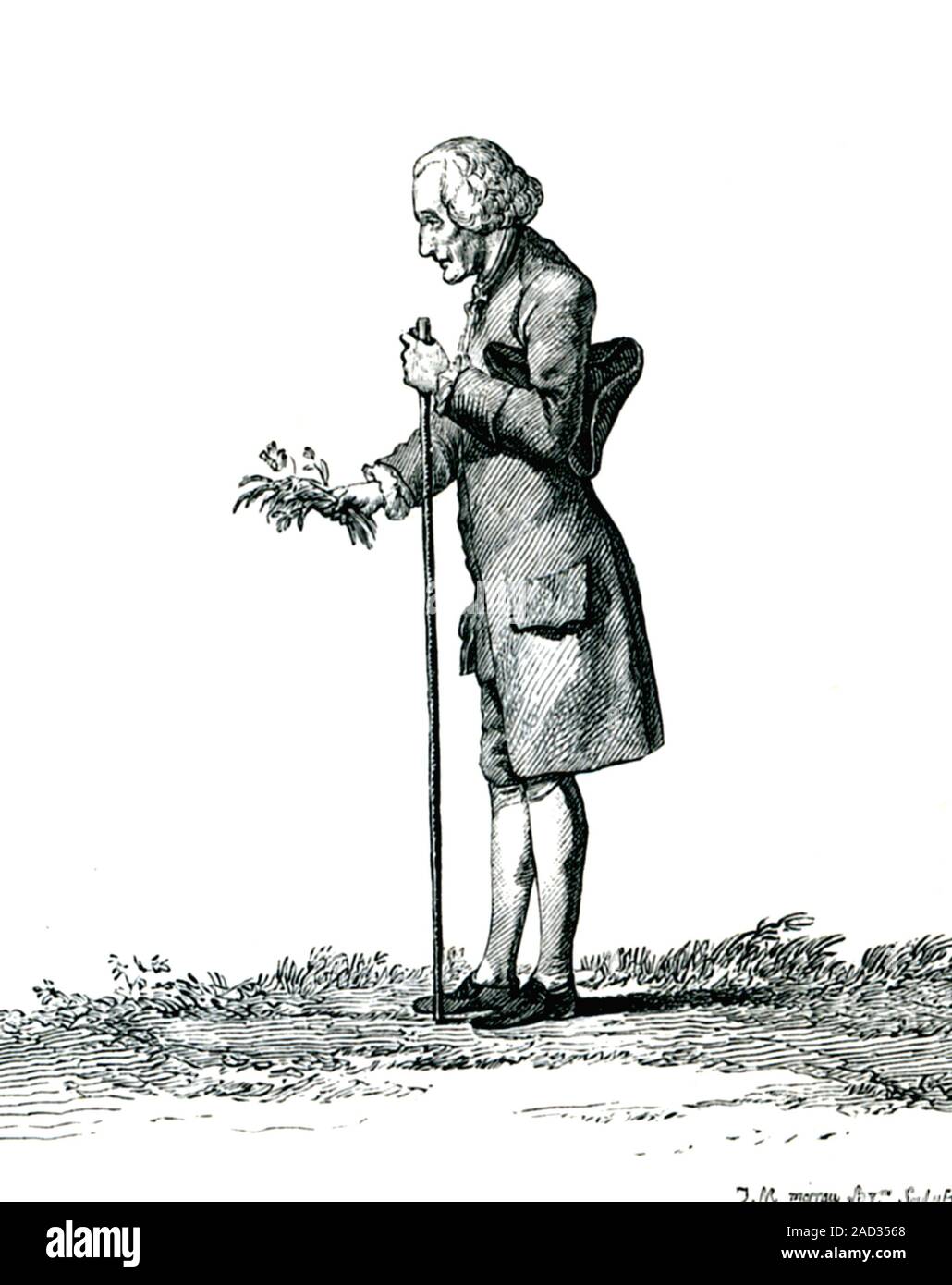 JeanJacques Rousseau (17121778). 186 illustration of the SwissFrench