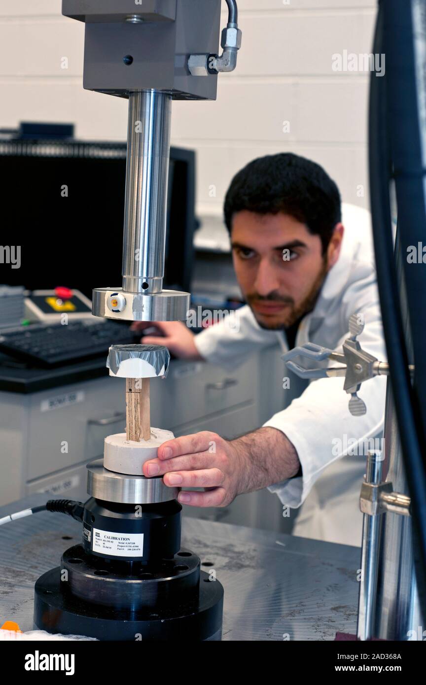 Editorial use only Editorial use only Bone stress testing. Technician