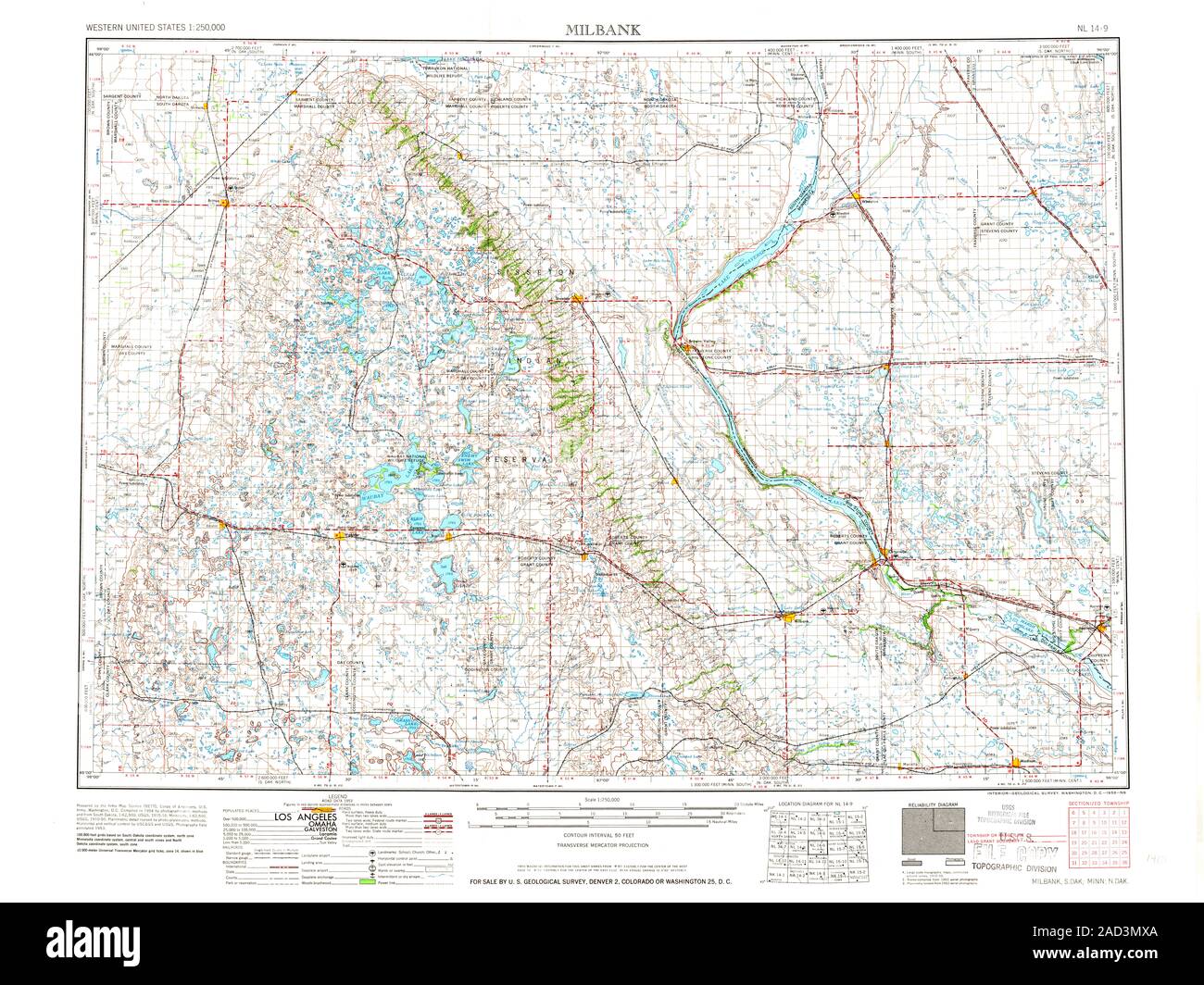 Map of milbank hires stock photography and images Alamy