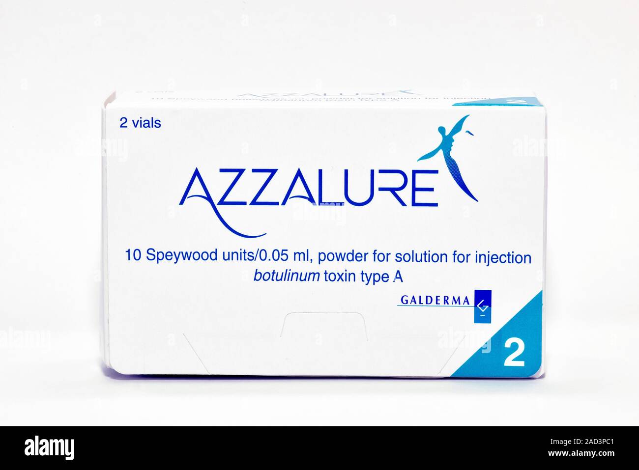 Botox. Box containing botulinum toxin (botox) type A for injection ...