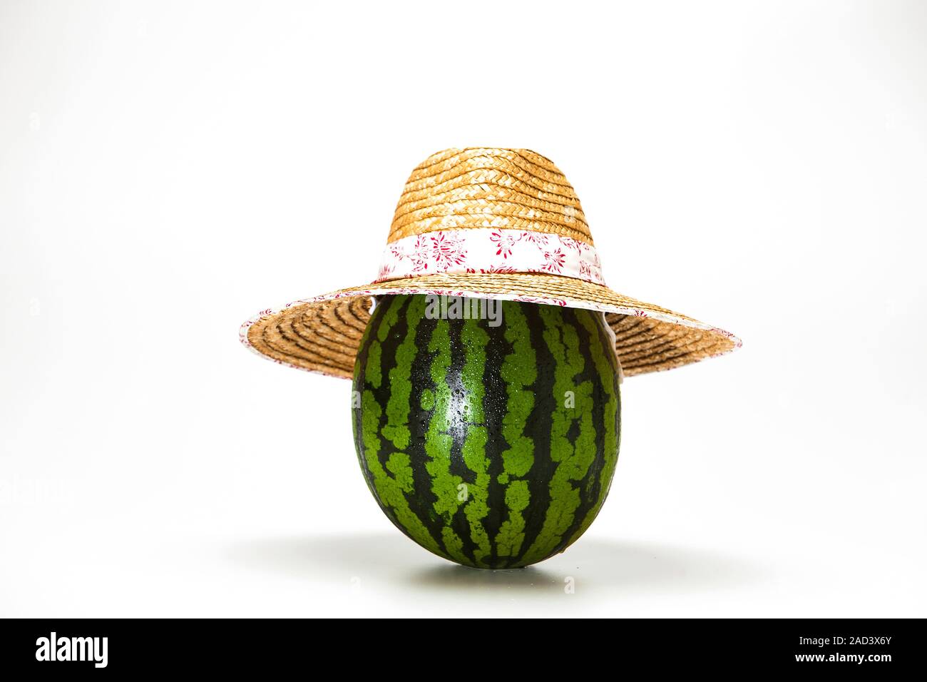 watermelon straw hat