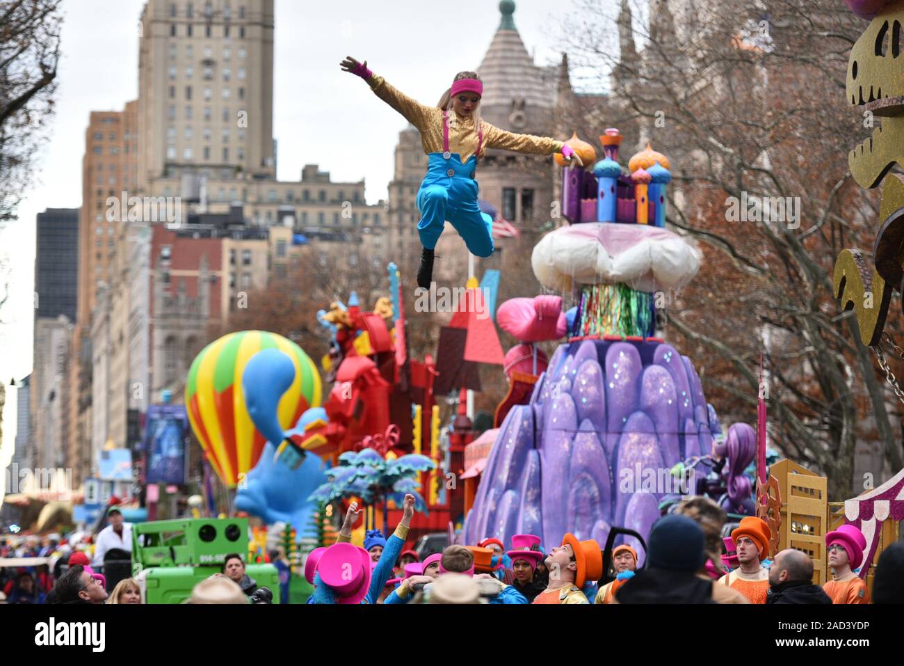 93rd Annual Macy's Thanksgiving Day Parade, New York, USA - 28 Nov 2019 Stock Photo