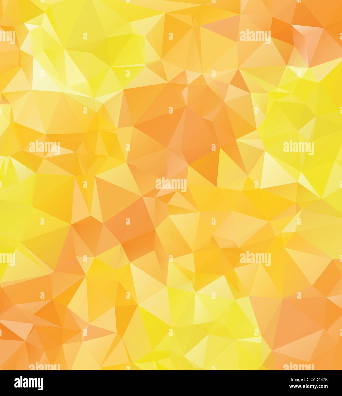 Modern polygonal background of yellow and orange colors Stock Vector ...