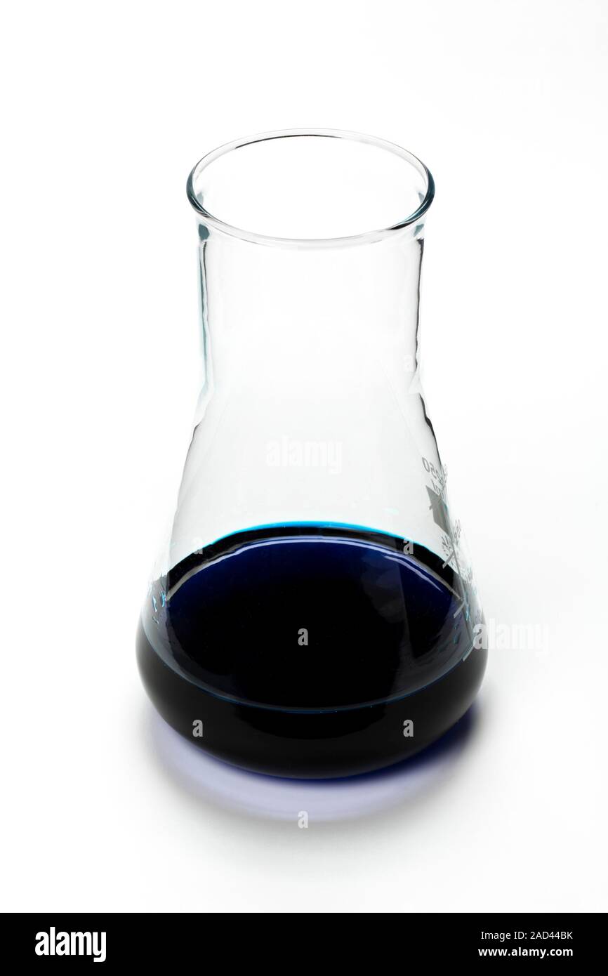 Finding the end point of an iodine titration. 3 of 5. The titrant, a