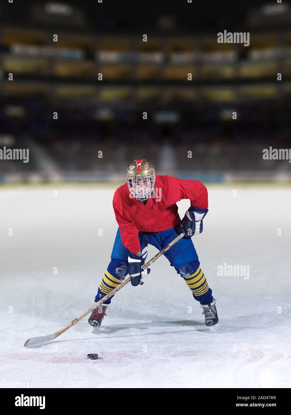 Hockey player icon hi-res stock photography and images - Alamy