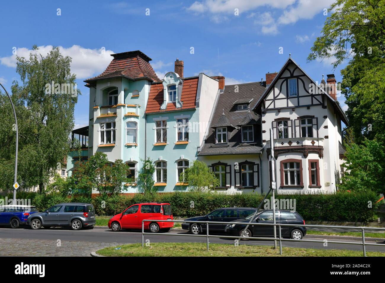 Villen, Clayallee, Zehlendorf, Steglitz-Zehlendorf, Berlin, Deutschland  Stock Photo - Alamy
