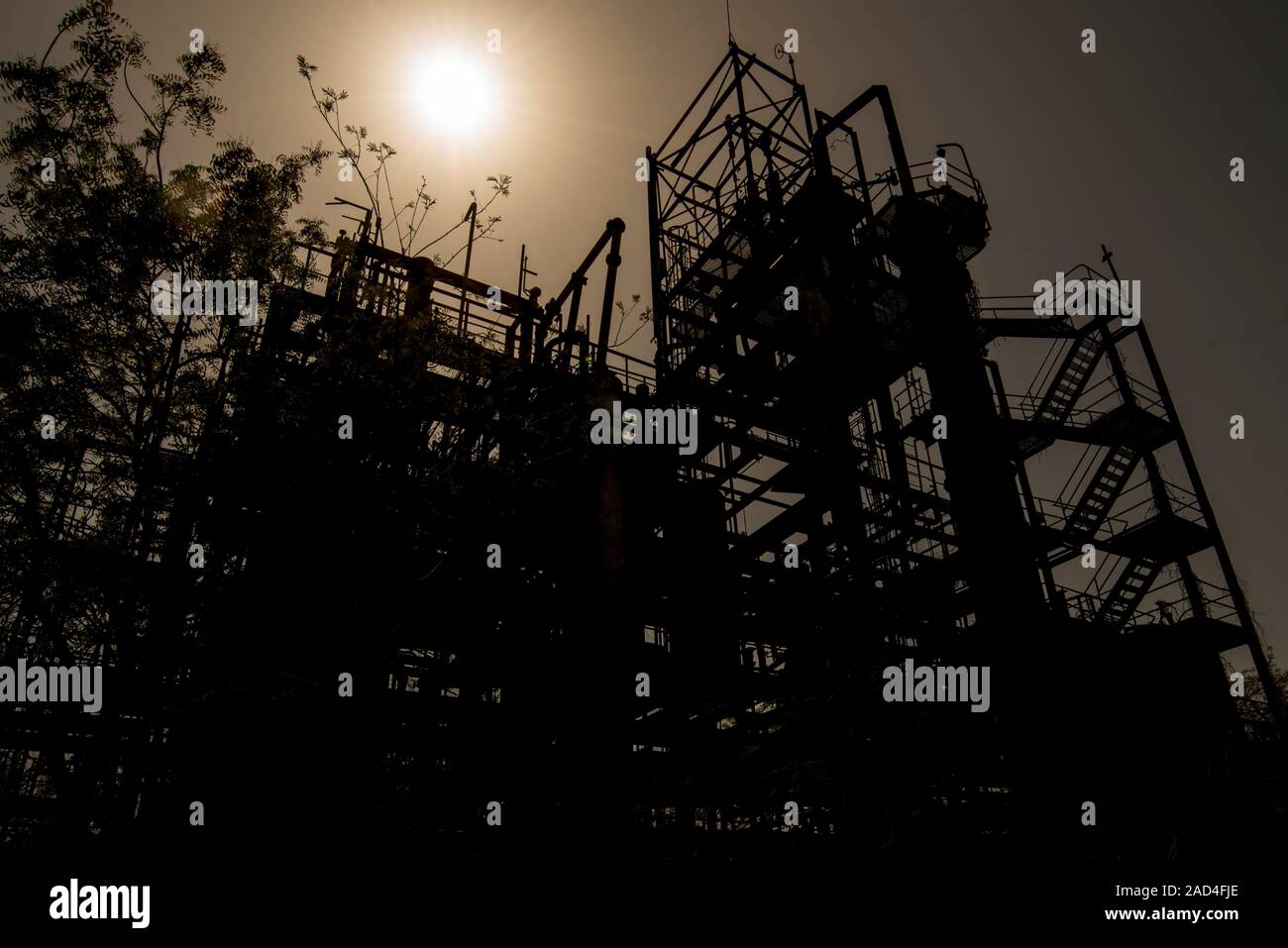 Ucil Factory Union Carbide Chemical Plant, Bhopal, India Stock Photo - Alamy