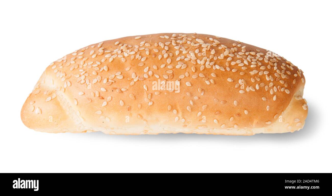 Bun With Sesame Seeds Stock Photo Alamy