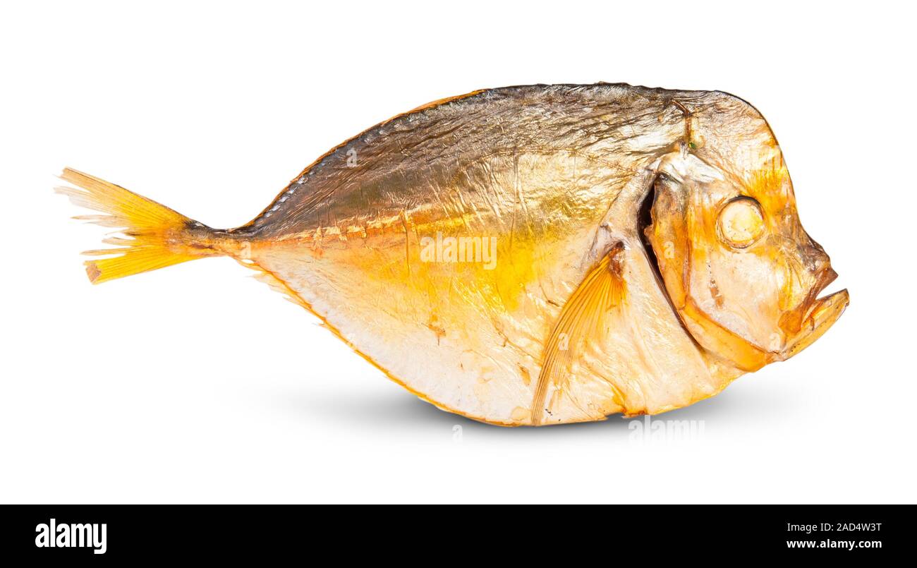 Single Smoked Moonfish Stock Photo