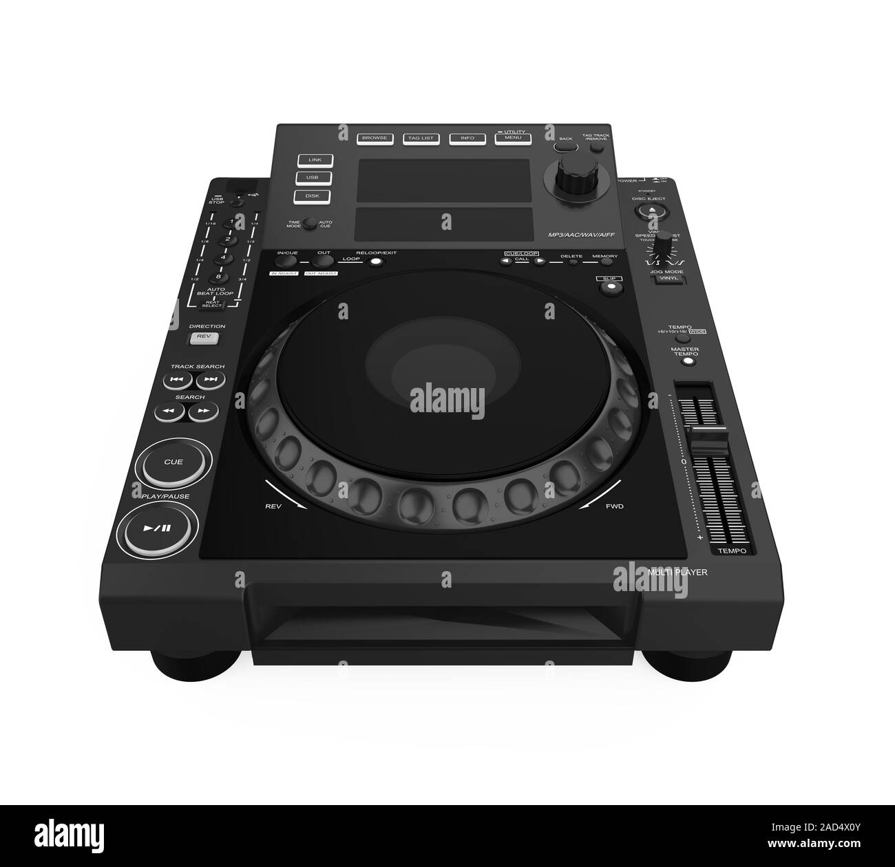 DJ Music Mixer Isolated Stock Photo Alamy