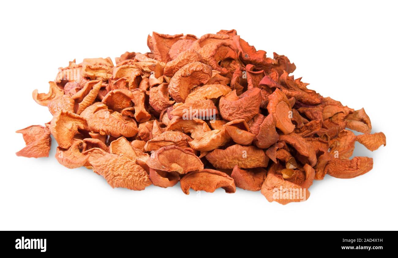 Dried Apple Slices Stock Photo