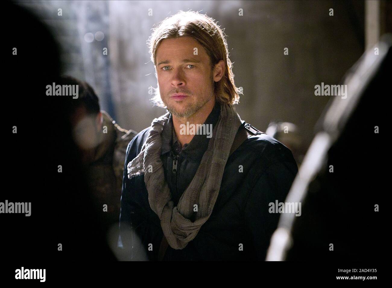 Brad Pitt World War Z 13 Stock Photo Alamy