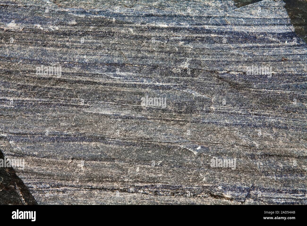 Surface of stone Magnetite Lamellar, Chungju-si,Chungbuk,Korea Stock Photo