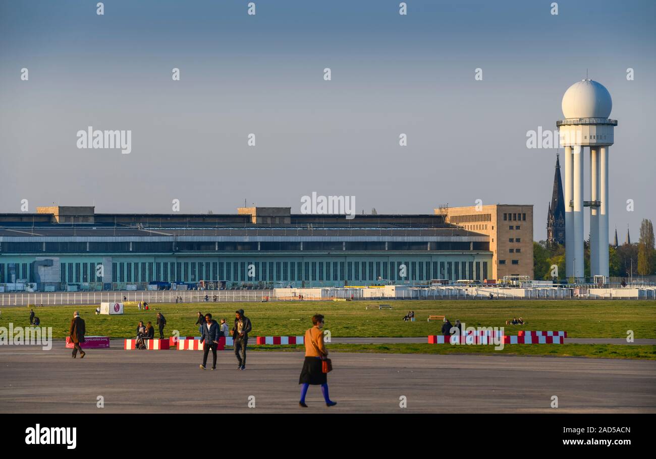 Flughafen Tempelhof, Tempelhofer Feld, Tempelhof, Berlin, Deutschland Stock Photo