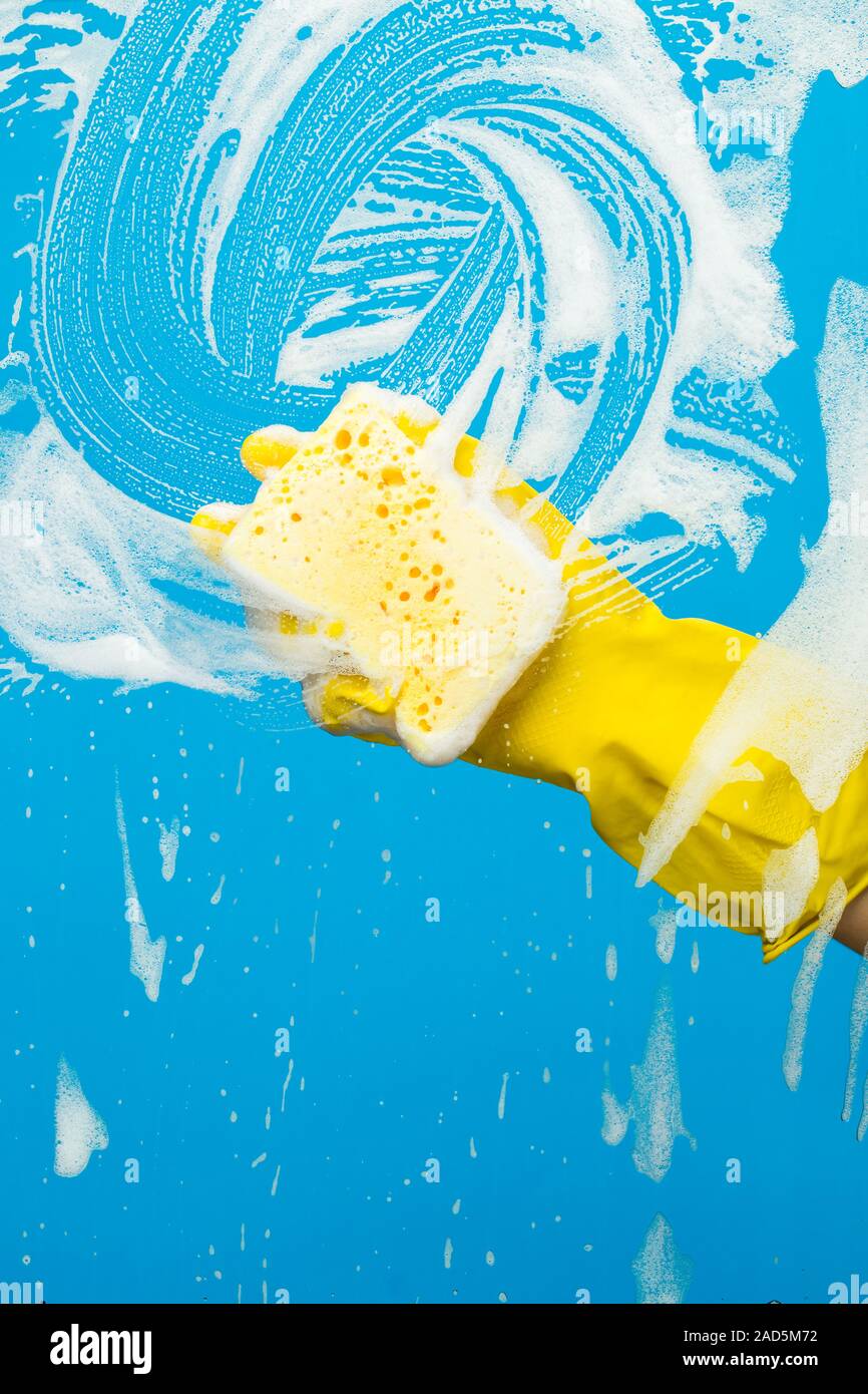 Female window washer hires stock photography and images Alamy