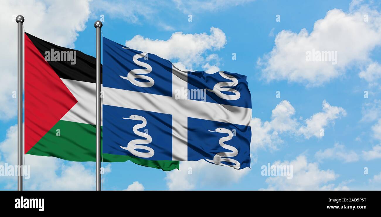 Palestine martinique flag hires stock photography and images Alamy