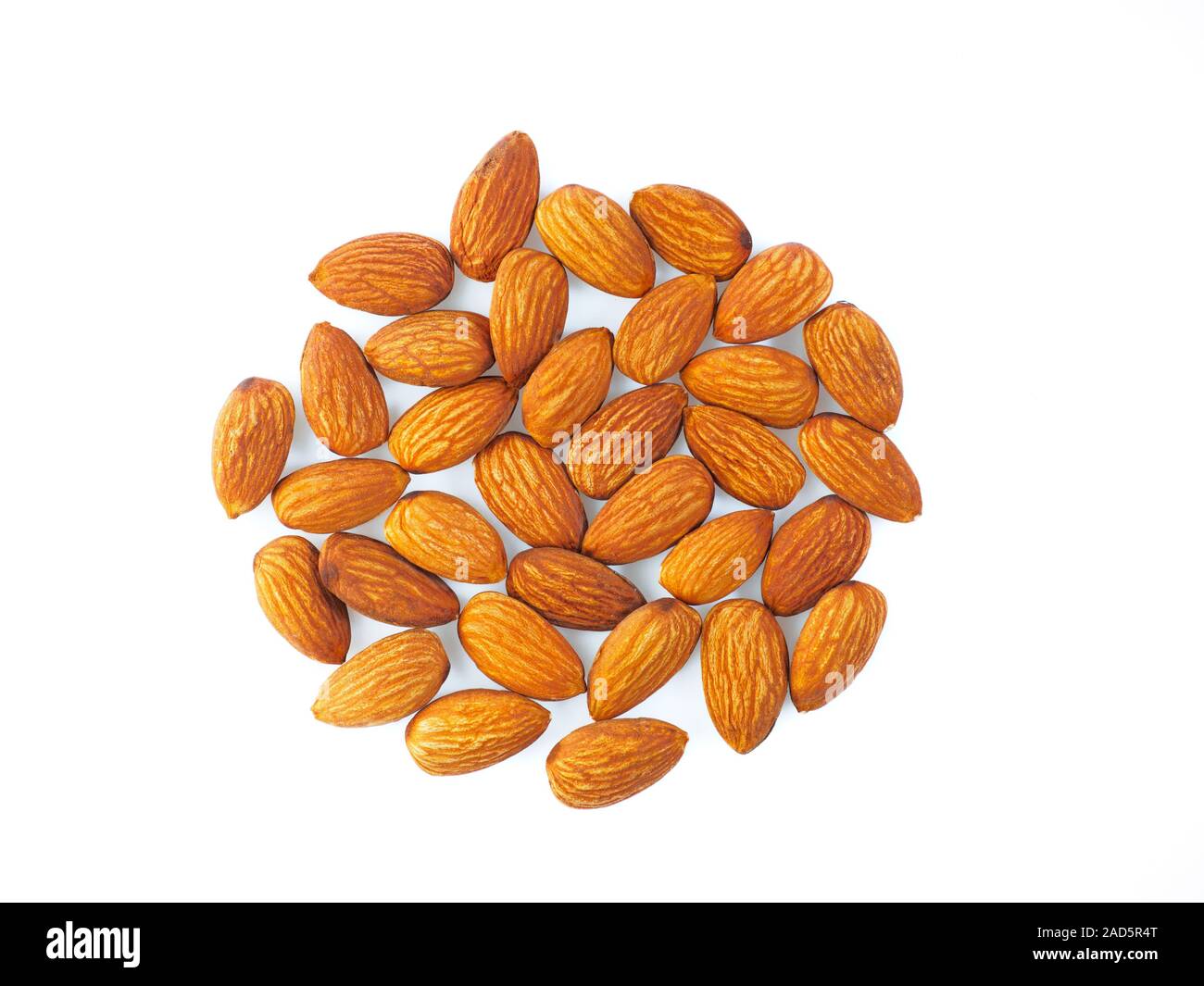peanuts almond peeled, isolated on white background Stock Photo Alamy