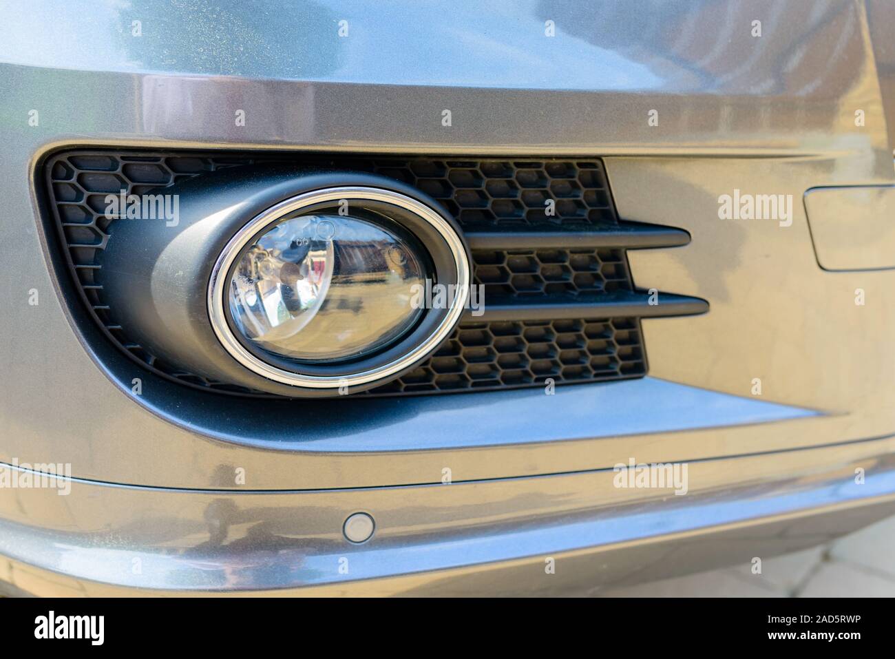 modern car fog lamp Stock Photo Alamy