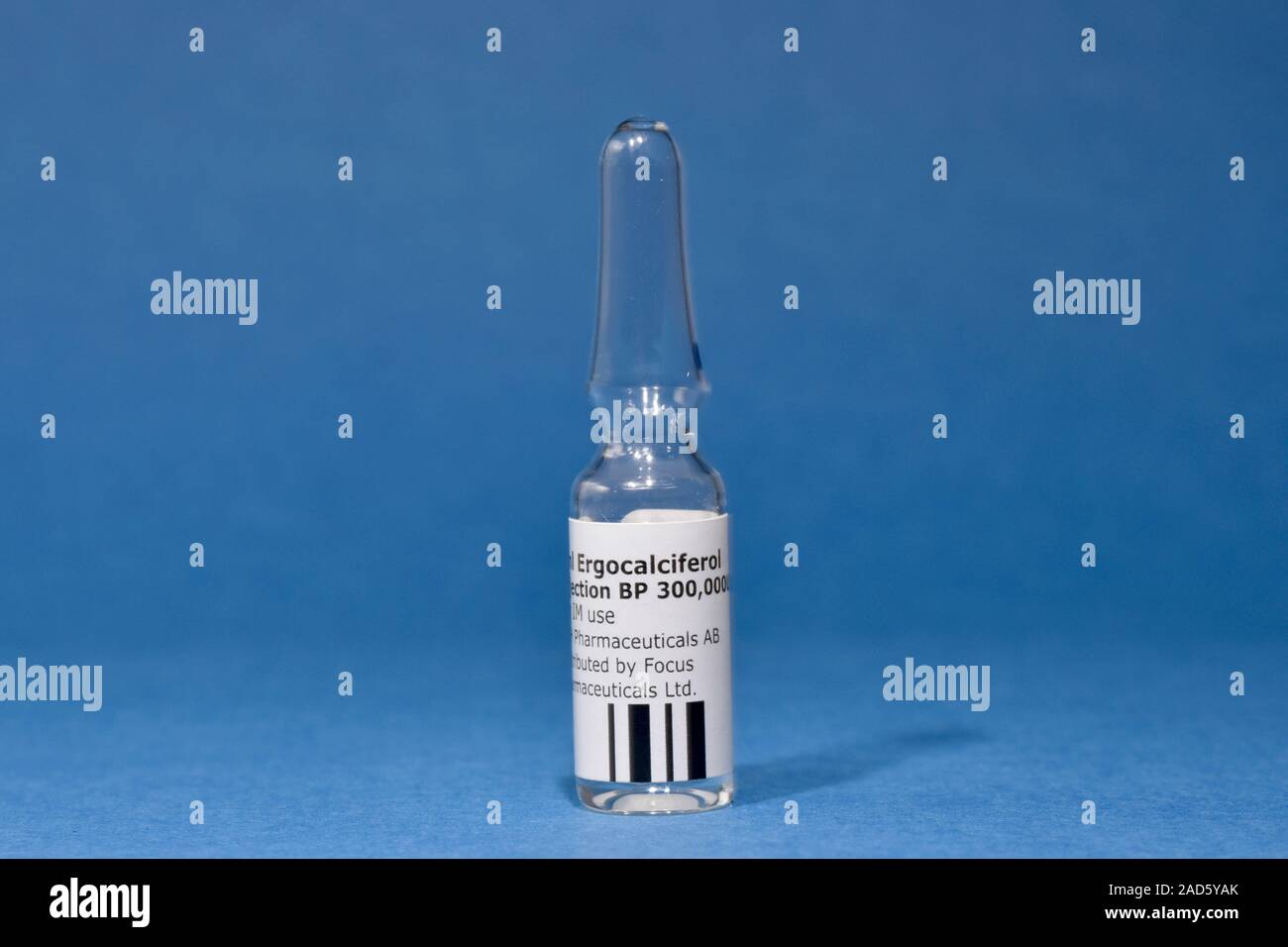 Ergocalciferol solution for intramuscular injection. Also known as