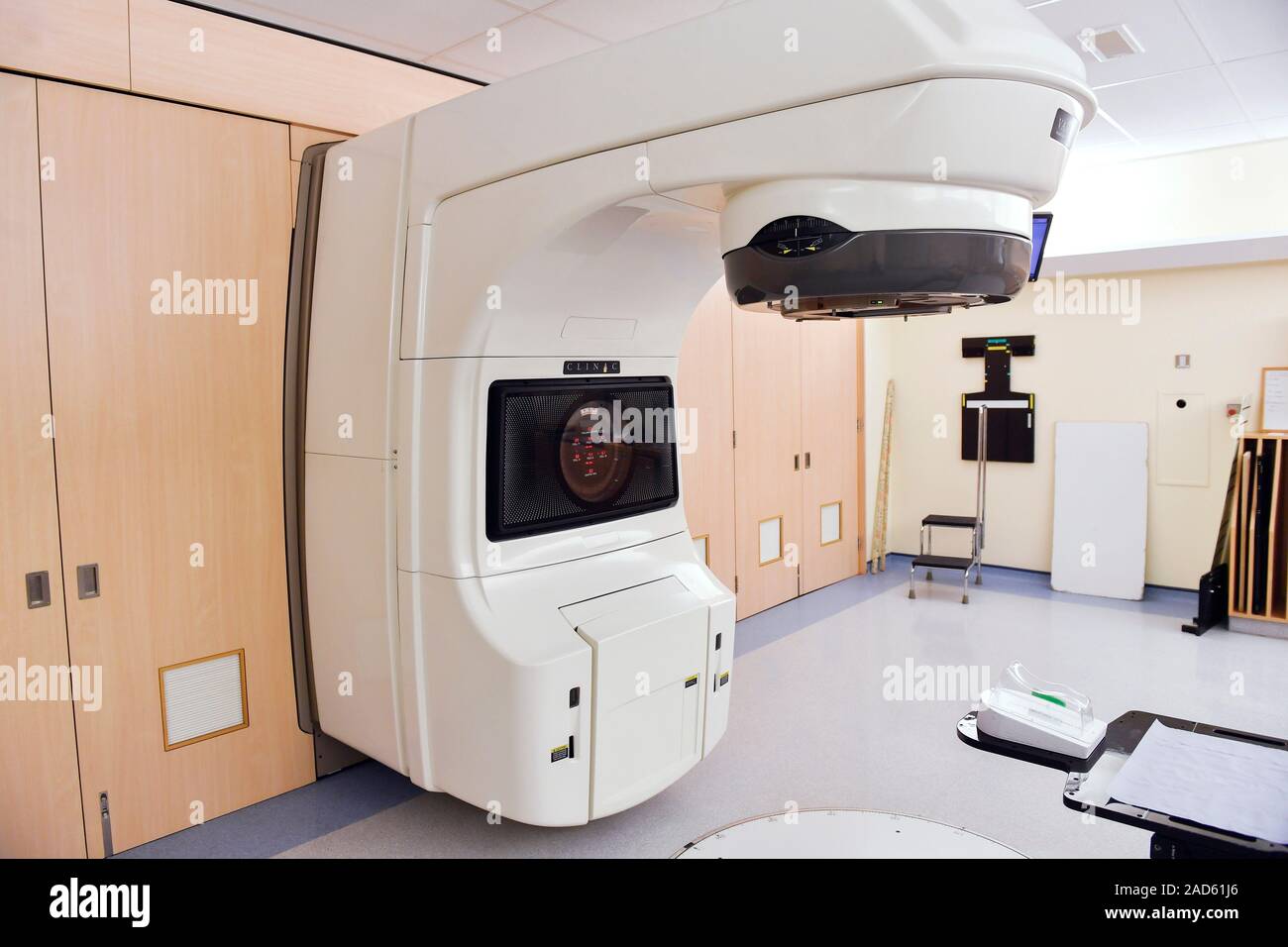 Radiotherapy linear accelerator. This machine is a linear accelerator ...
