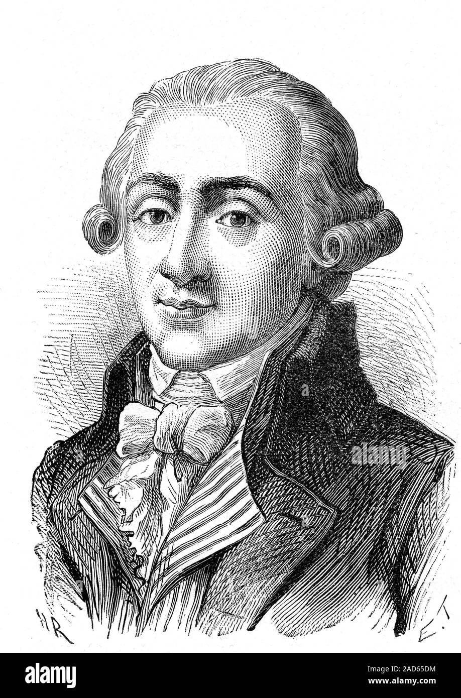 JeanLambert Tallien (17671820). 1874 illustration of the French