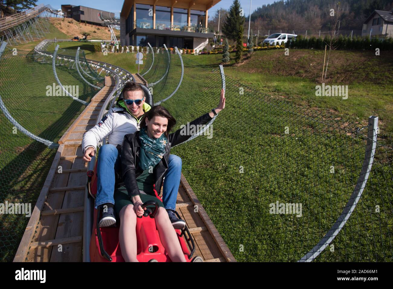 Woman enjoys view alpine hi res stock photography and images Alamy