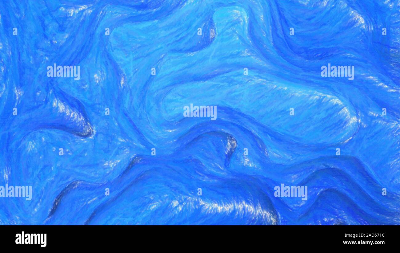 Abstract blue paint brush effect background Stock Photo Alamy