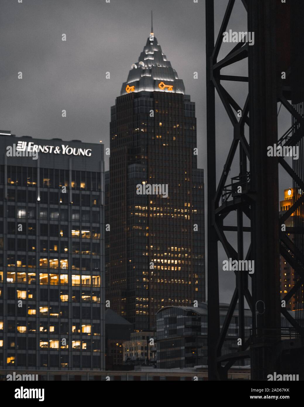 Key Tower Cleveland Ohio Stock Photo Alamy