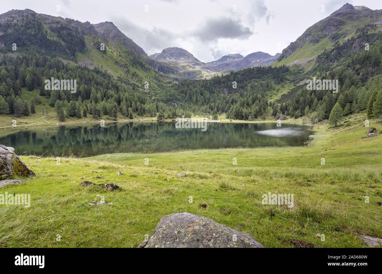 The Duisitzkarsee in the Schladminger Tauern, Styria, in summer Stock Photo