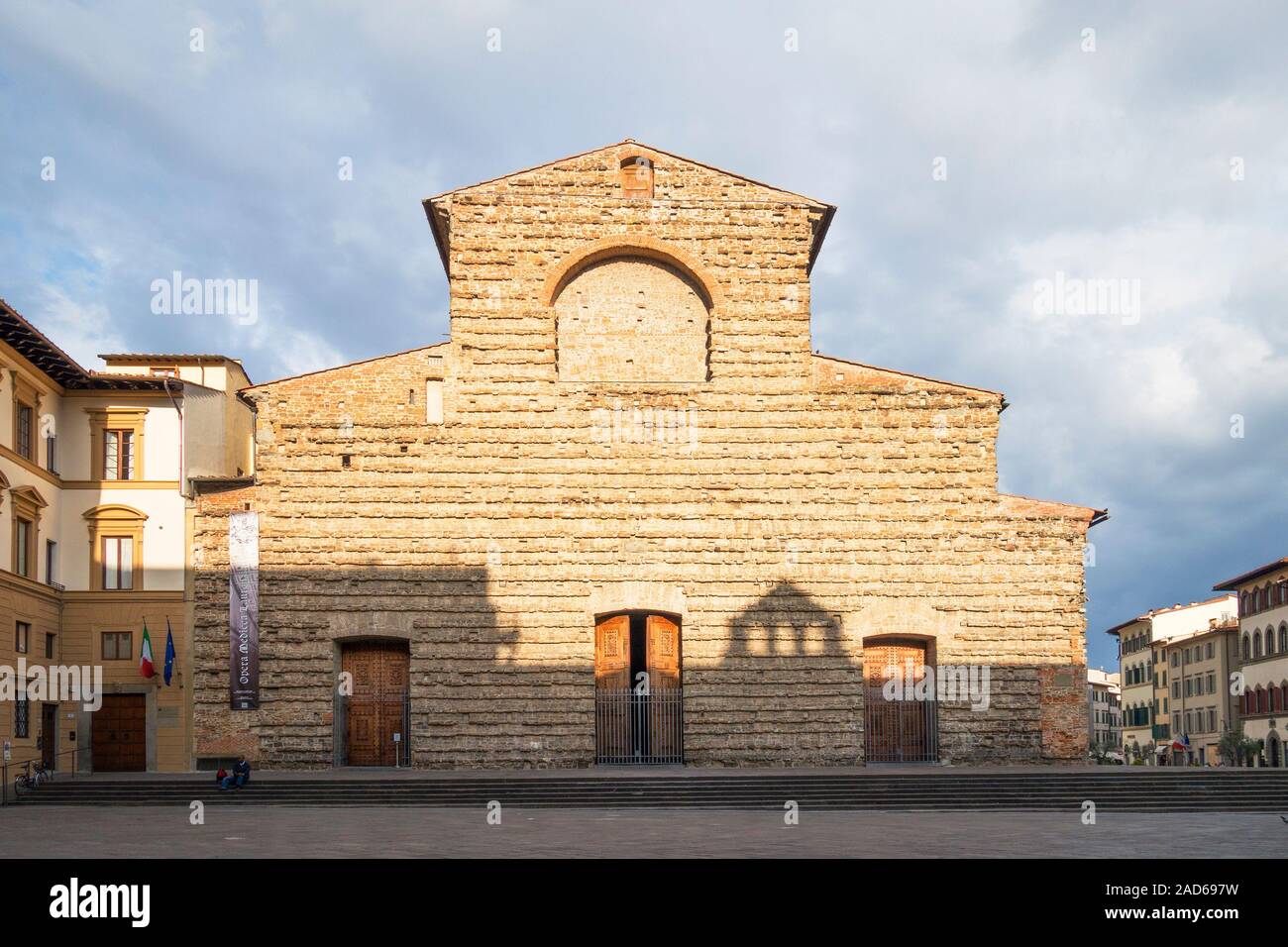 basilica di san lorenzo in the city of florence, tuscany, italy. Stock Photo