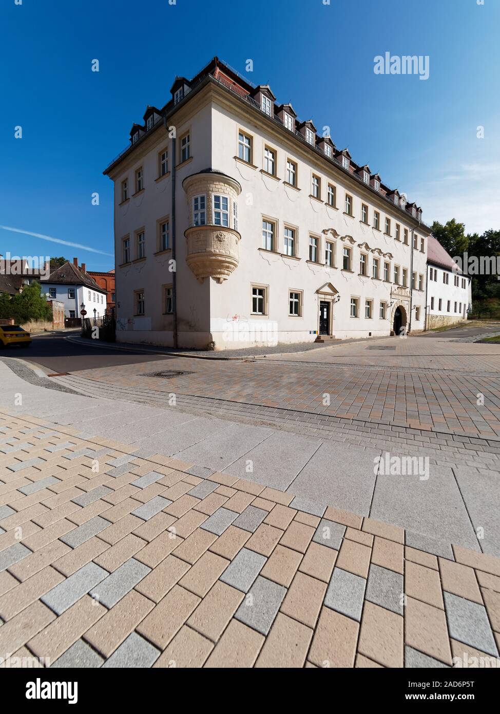 Zeitz, Seckendorf House in Brühl, Old Town, Burgenlandkreis, Saxony-Anhalt, De Stock Photo