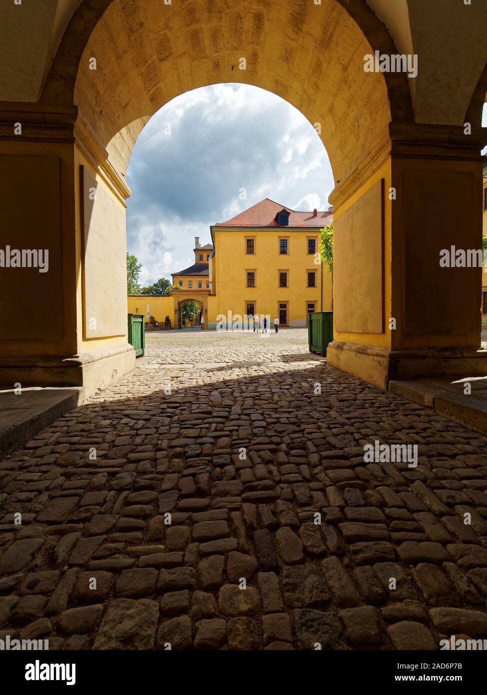 Zeitz, Moritzburg, Old Town, Burgenlandkreis, Saxony-Anhalt, Germany Stock Photo