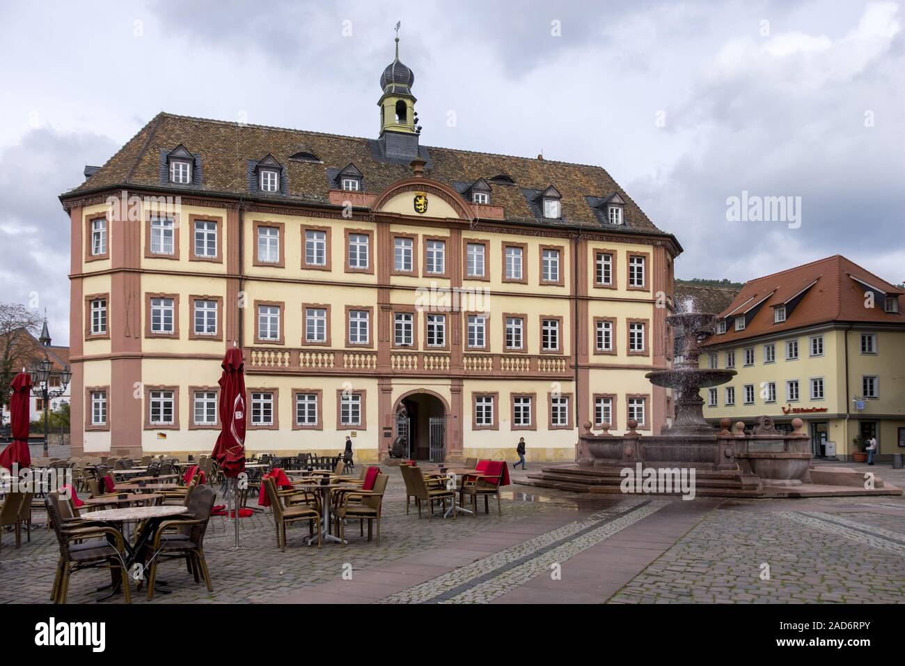 Town hall of Neustadt a.d. Weinstrasse Stock Photo Alamy