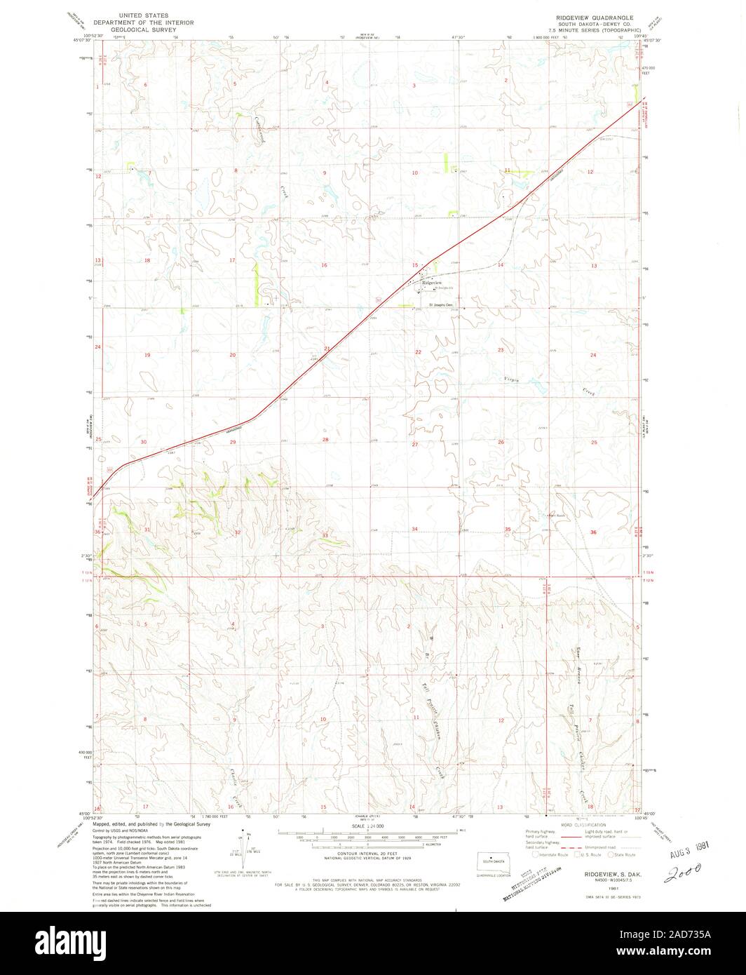Map of ridgeview Cut Out Stock Images & Pictures Alamy