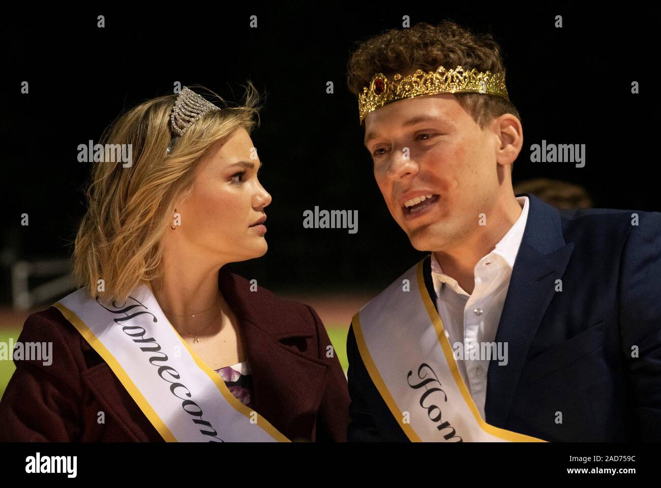 TURKEY DROP, from left Olivia Holt, Tyler Perez, (aired Nov. 23, 2019