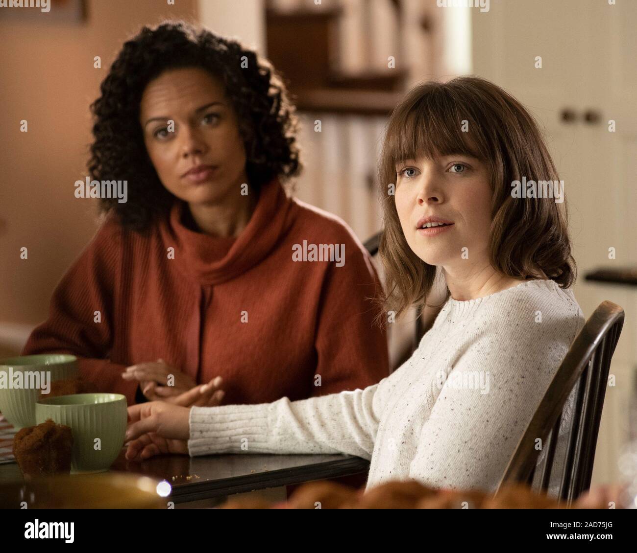 TURKEY DROP, from left Genelle Williams, Lee Marshall, (aired Nov. 23