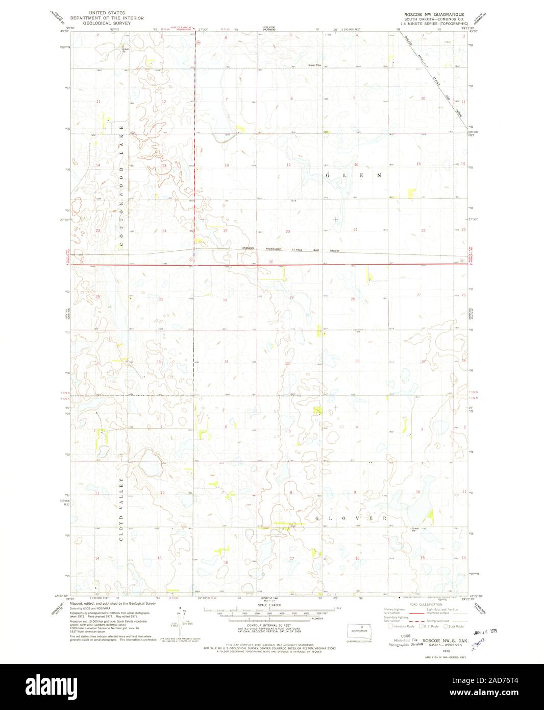 Roscoe south dakota hires stock photography and images Alamy