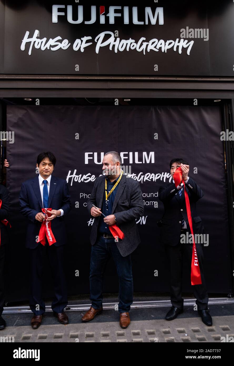 Fujifilm House of Photography public launch event at Covent Garden, London Stock Photo Alamy