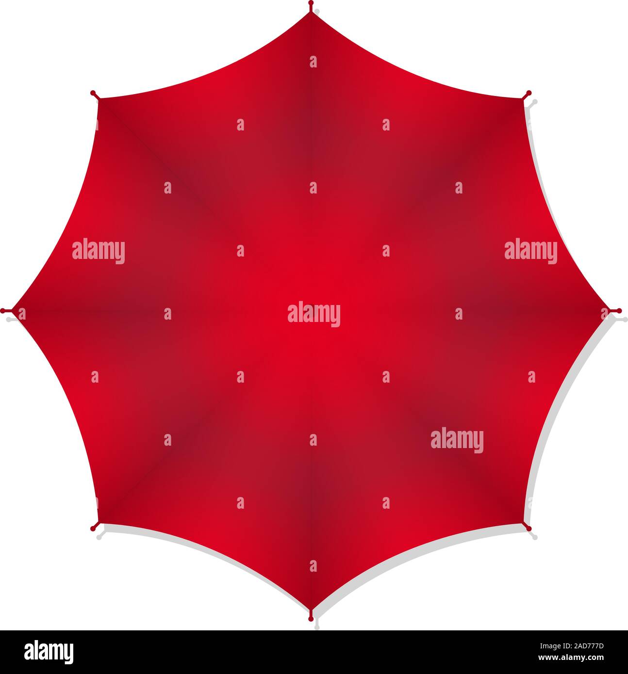 Red rain umbrellas. Vector illustration Stock Vector Image & Art Alamy