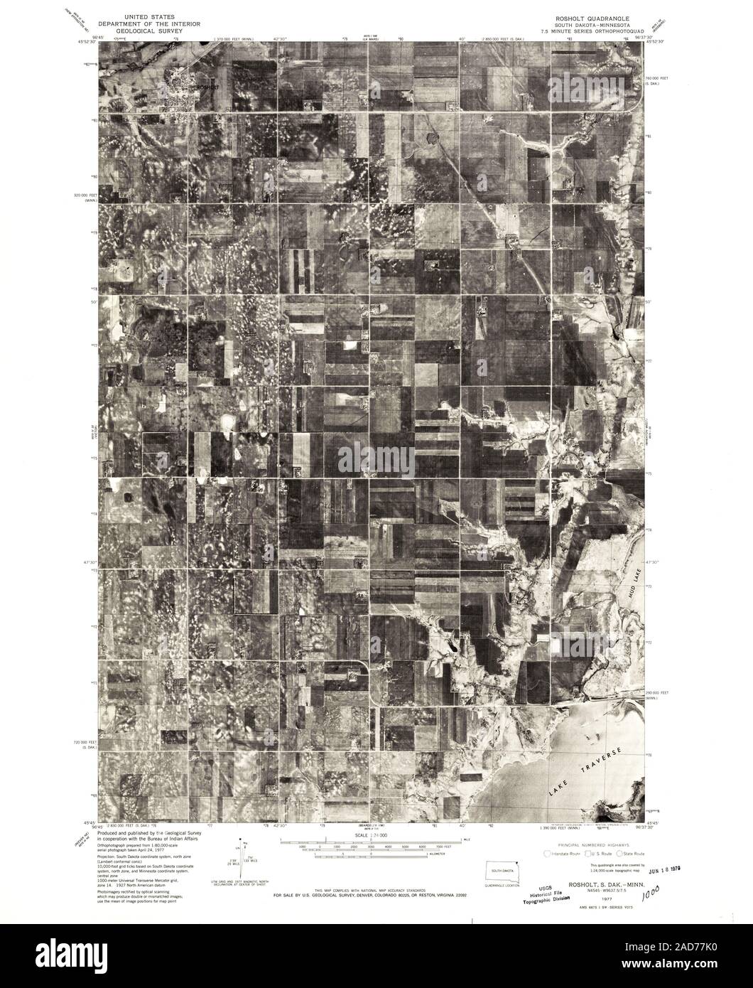 Map of rosholt hires stock photography and images Alamy