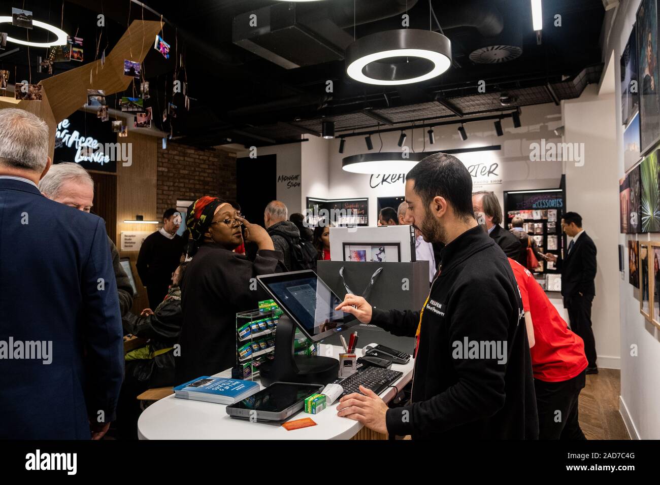 Fujifilm House of Photography public launch event at Covent Garden, London Stock Photo Alamy
