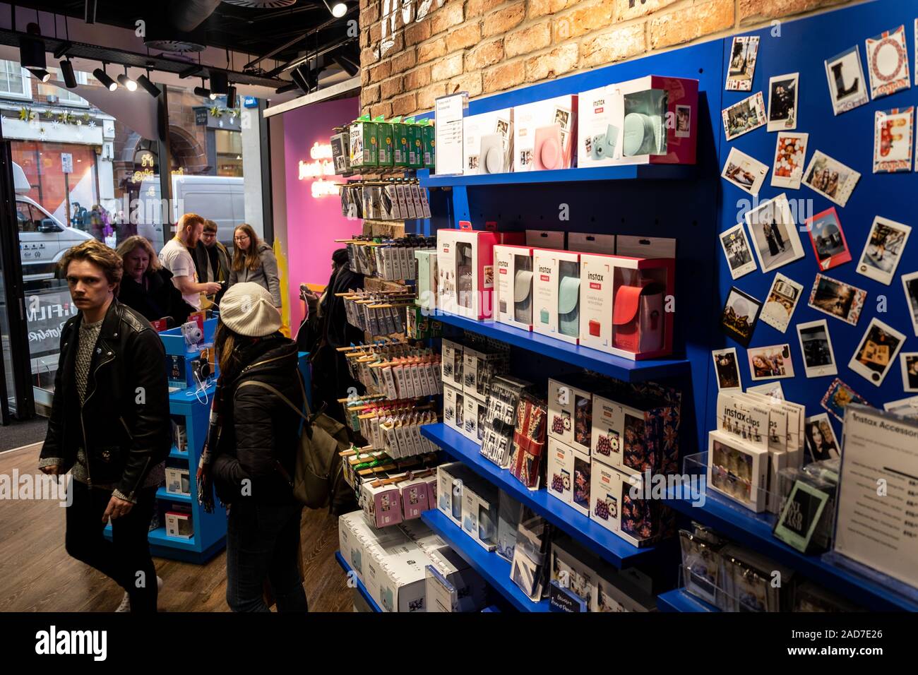 Fujifilm House of Photography public launch event at Covent Garden, London. Stock Photo