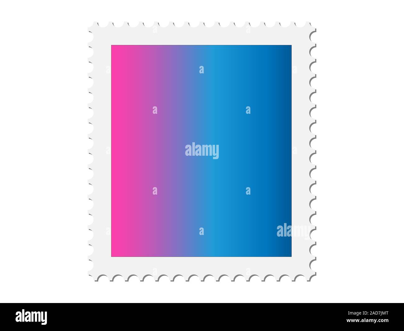 Postage Stamp Vector illustration Eps 10. Stock Vector