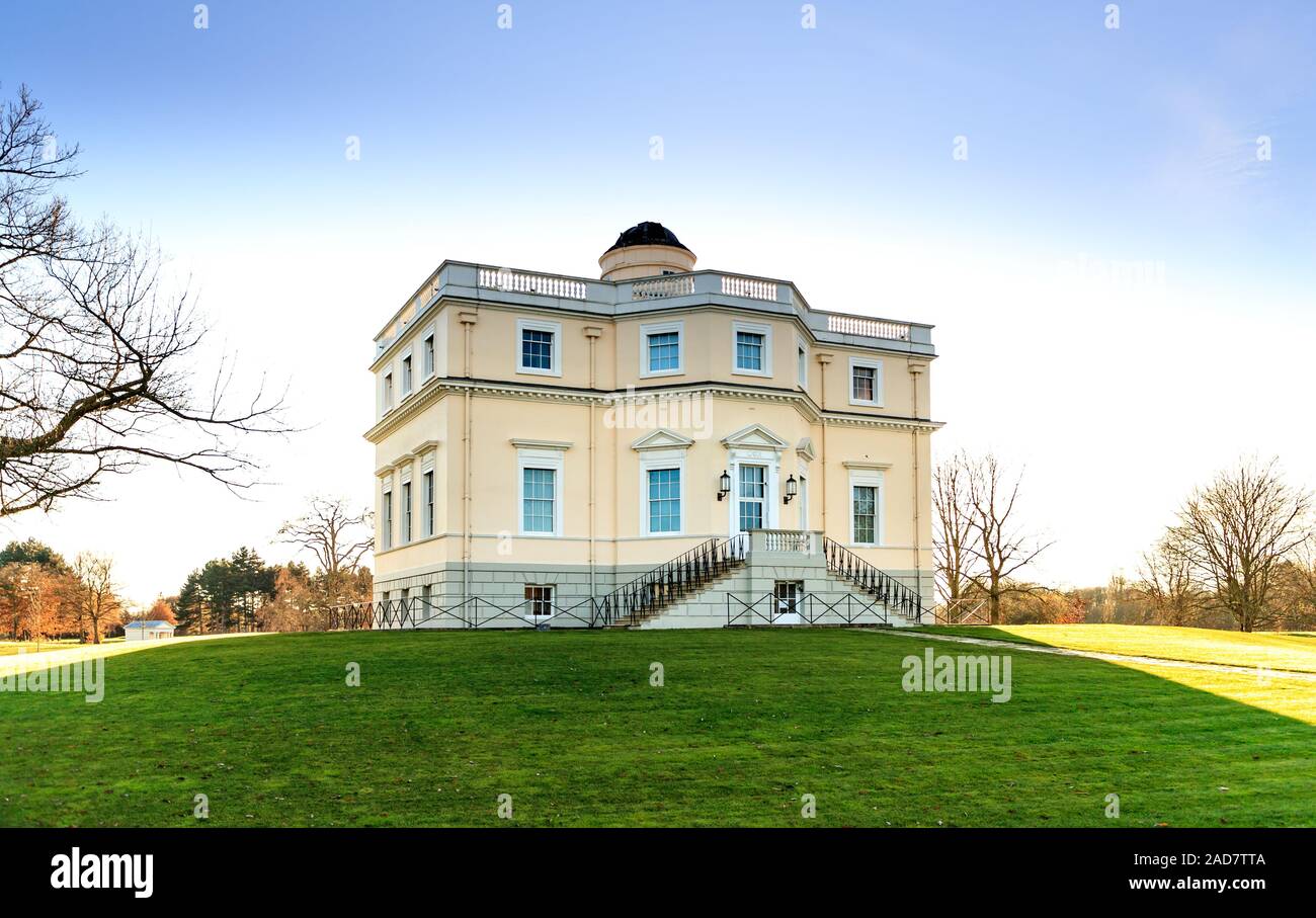 Frontal View King's Observatory, Richmond, London Stock Photo Alamy