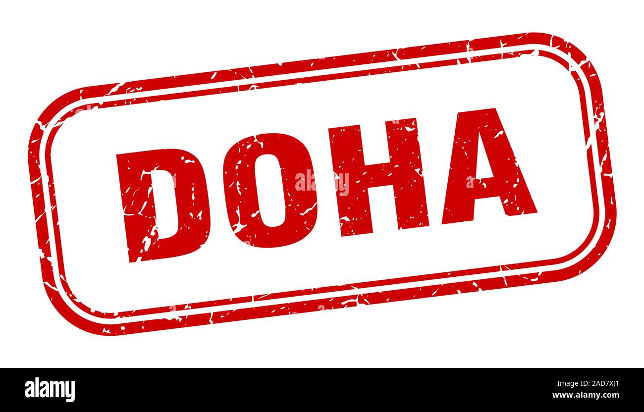 Doha stamp. Doha red grunge isolated sign Stock Vector Image & Art - Alamy