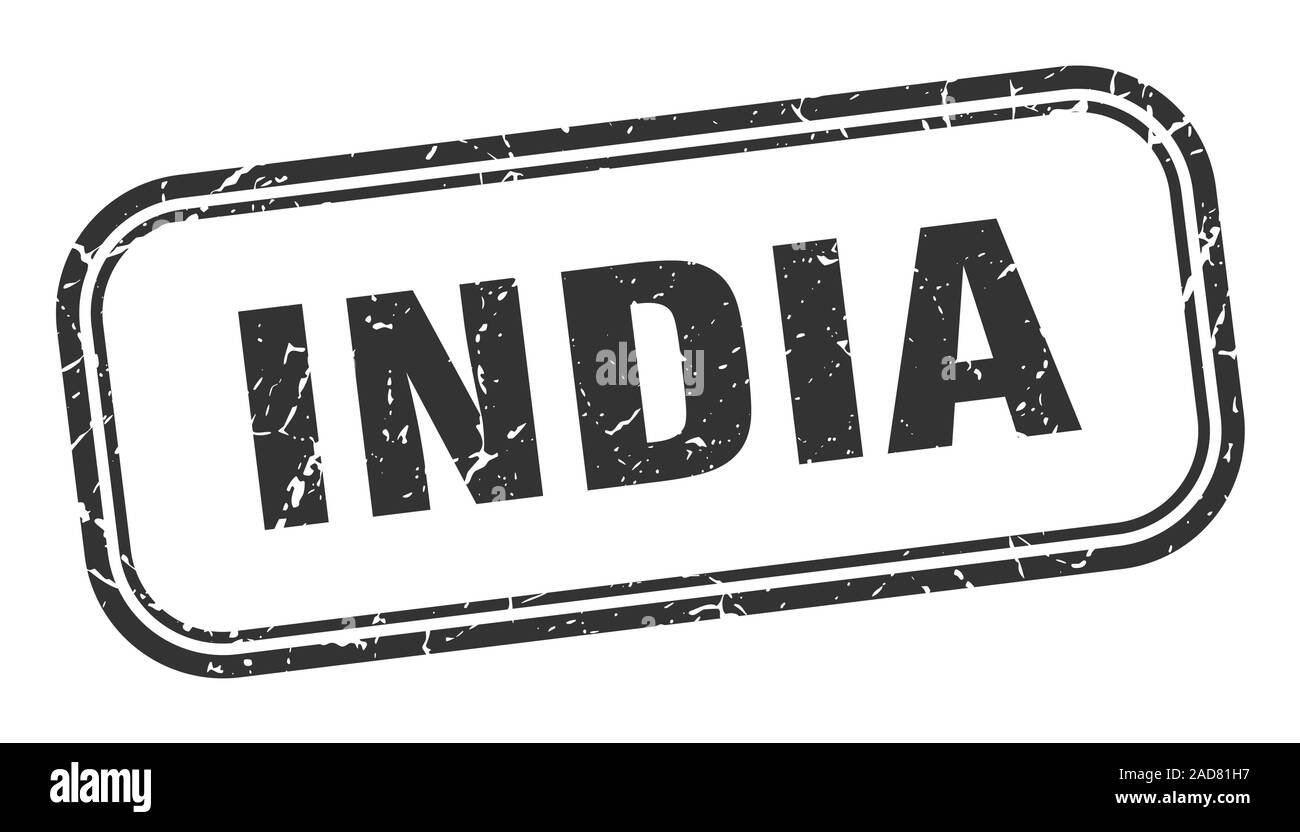 India Sign India welcome sign Black and White Stock Photos & Images - Alamy