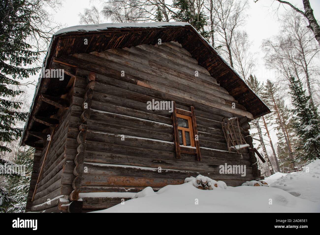 Antique Wooden Barn House Stock Photo 335167449 Alamy